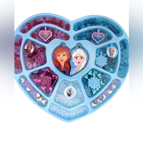 Disney Frozen❄️2 Forever Friends Best Friends Jewelry💎Activity with 300 Beads - Picture 3 of 8